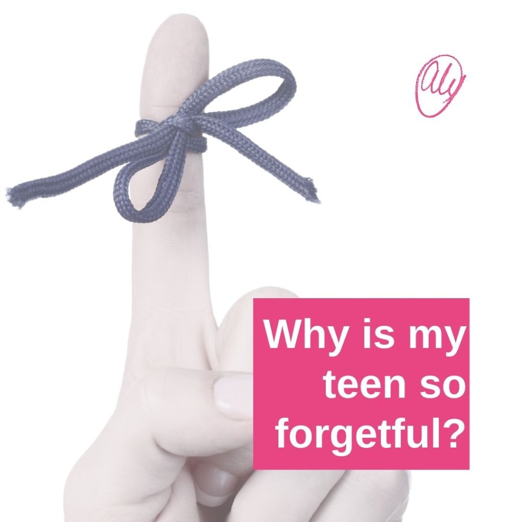 Why is my teen so forgetful